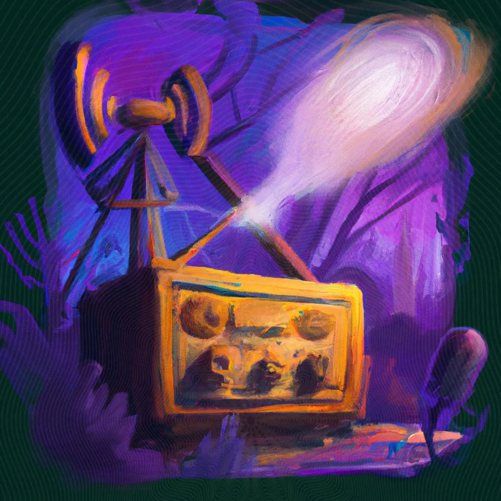 um diagrama visual sobre radio novela espirita