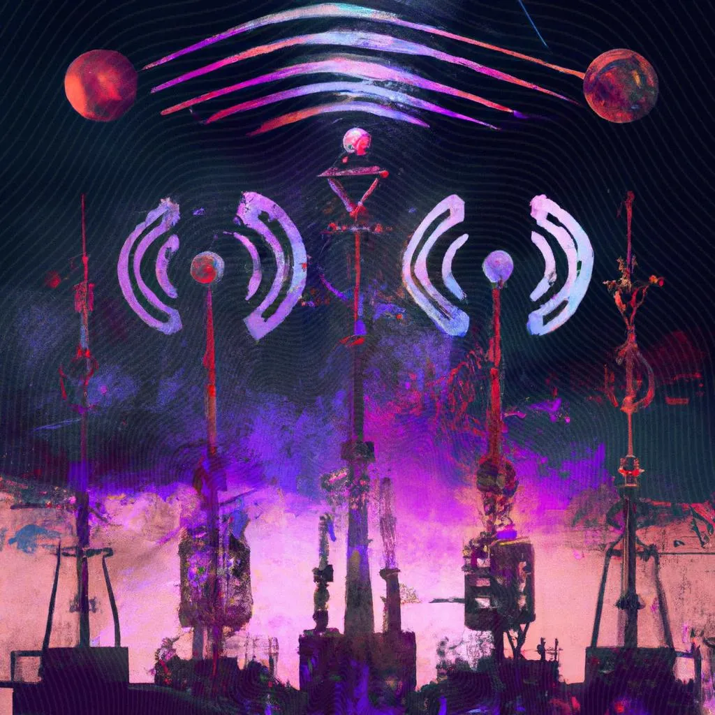 um desenho artístico sobre radios espirito santo