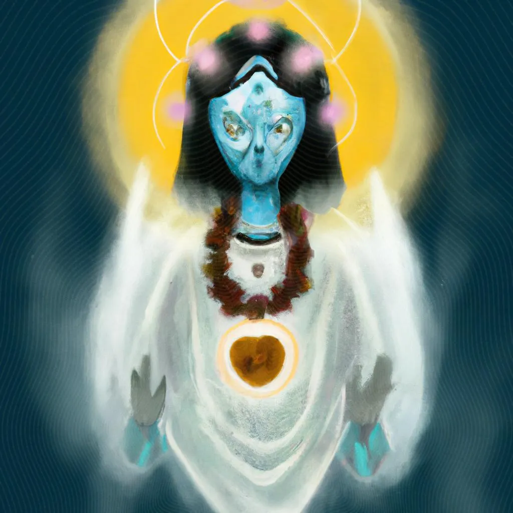 uma representação gráfica de religião espirita
