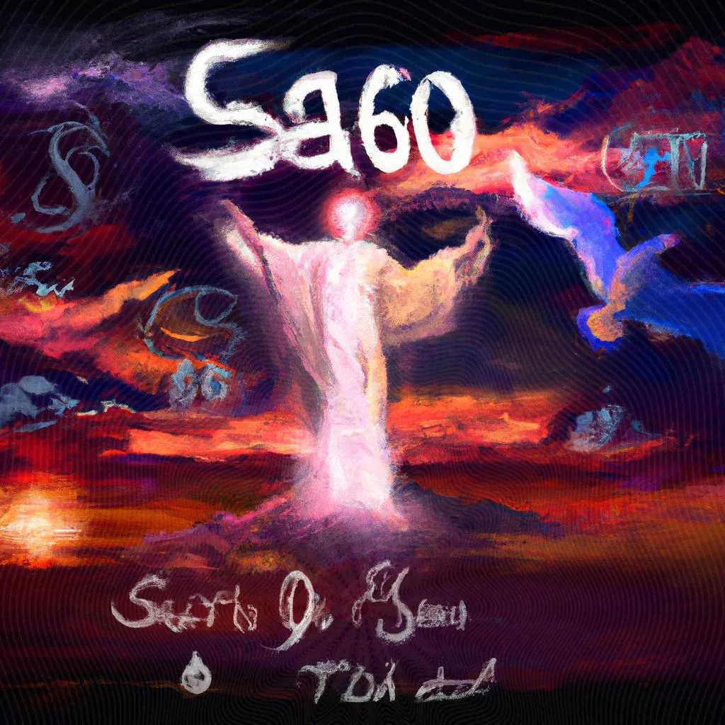 Segundo o espiritismo: desvendando os mistérios do Salmo 66 4 uma imagem estampada de salmo 66 segundo o espiritismo