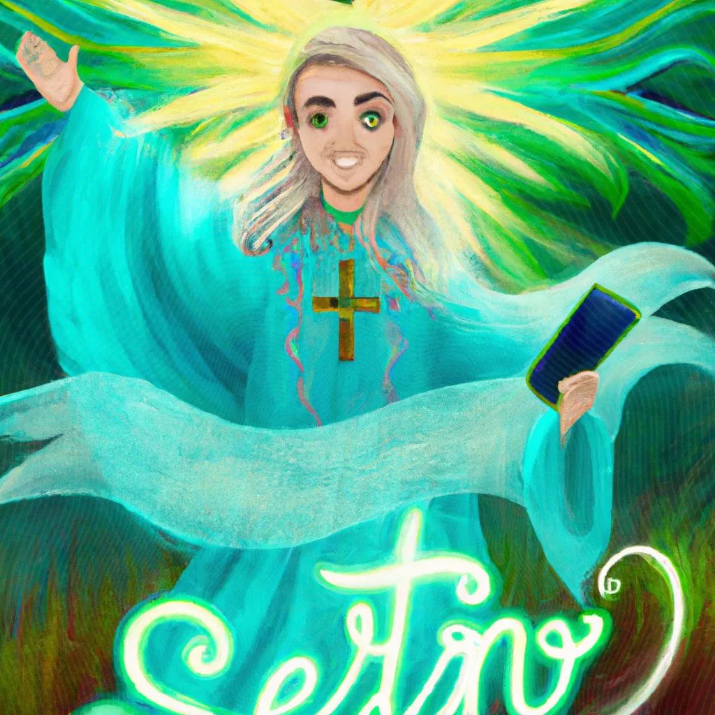 Santo Espírito: Descubra o Poder e a Relevância da Divindade 4 uma imagem gráfica com o tema santo espirito és bem vindo