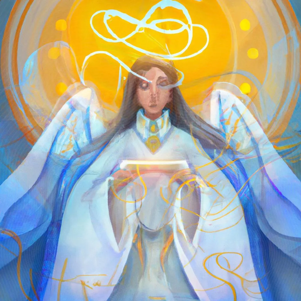 uma imagem imaginária de santo espirito letra