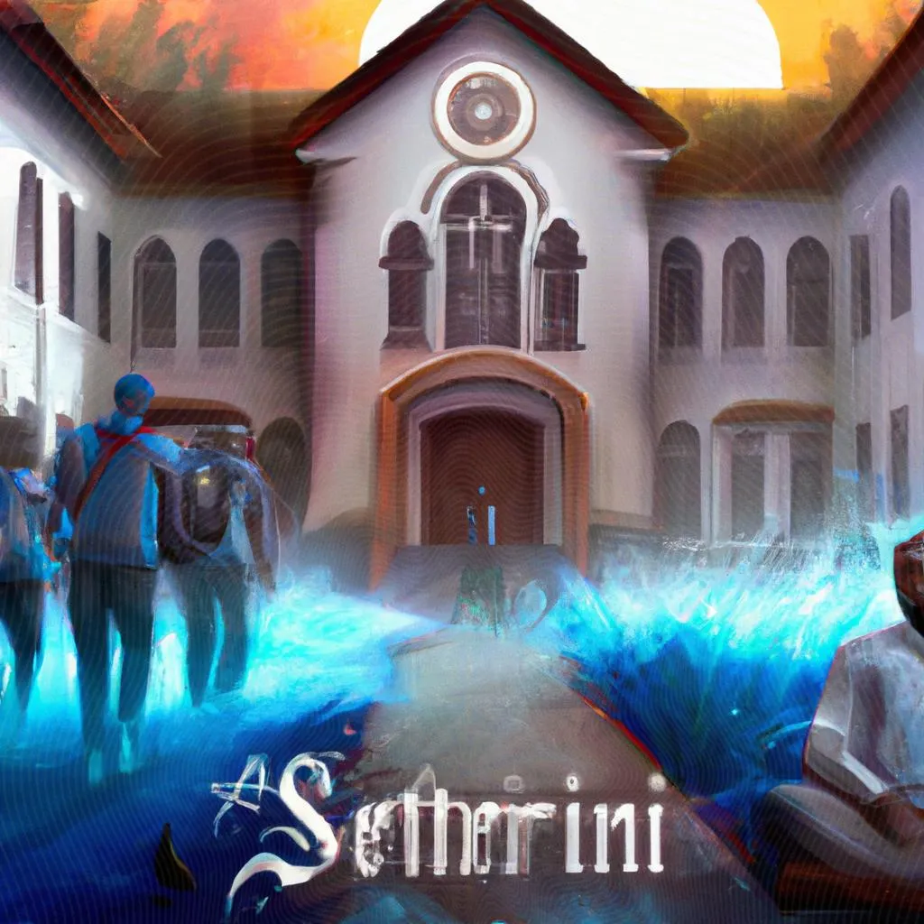 uma vista panorâmica ilustrada de seminario de vida no espirito santo