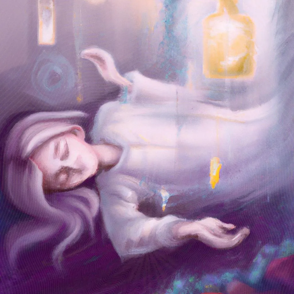 um contorno artístico de sentir a presença de alguém enquanto dorme espiritismo