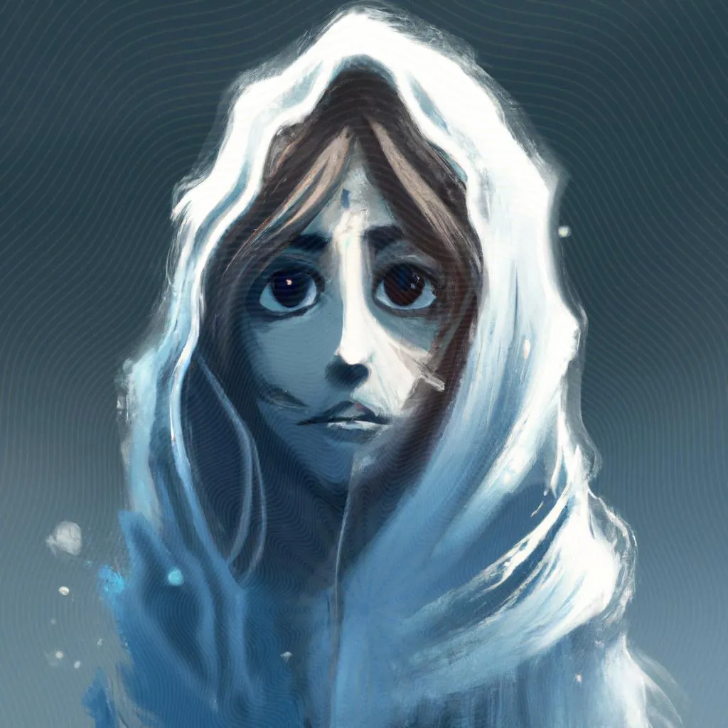 uma ilustração realista de sentir frio e arrepios espiritismo