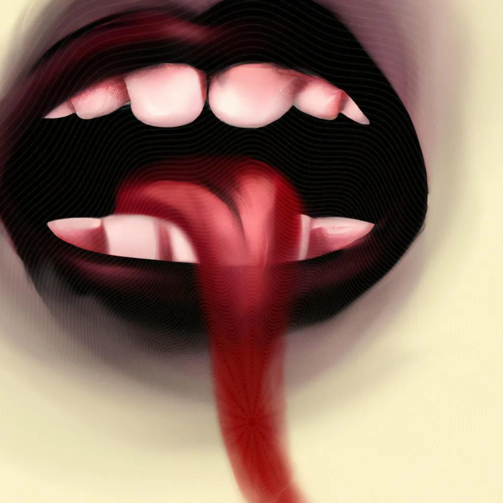 uma cena gráfica de significado de sentir gosto de sangue na boca espiritismo