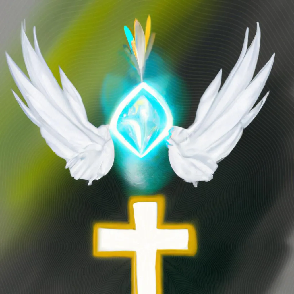 um desenho animado sobre simbolos do espirito santo