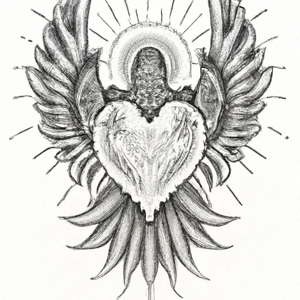 Tatuagem Espírito Santo: Significados e Simbologia Revelados! 3 uma paisagem ilustrada de tatuagem espirito santo