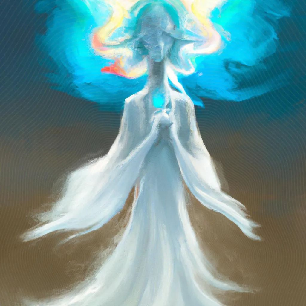 Vivencie a Experiência de Ver Espíritos - Descubra seus Mistérios! 3 uma imagem imaginária de ver espiritos