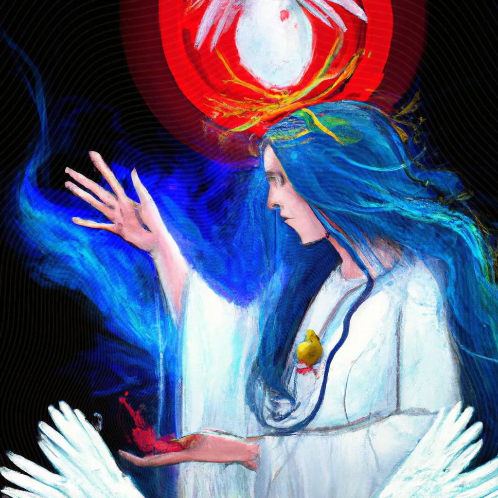 uma composição ilustrativa de versiculos sobre o espirito santo