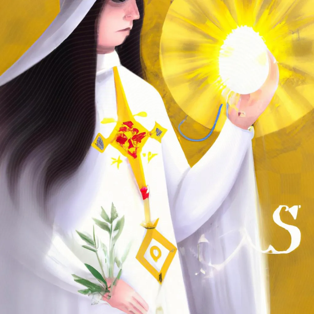 uma pintura figurativa de 31 de maio dia do espirito santo