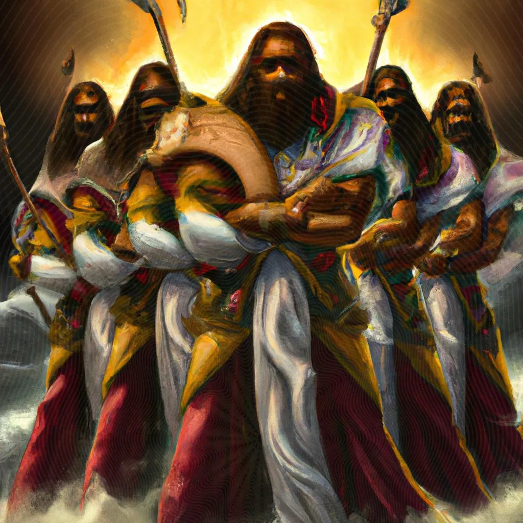 uma arte gráfica sobre 7 dons do espirito santo