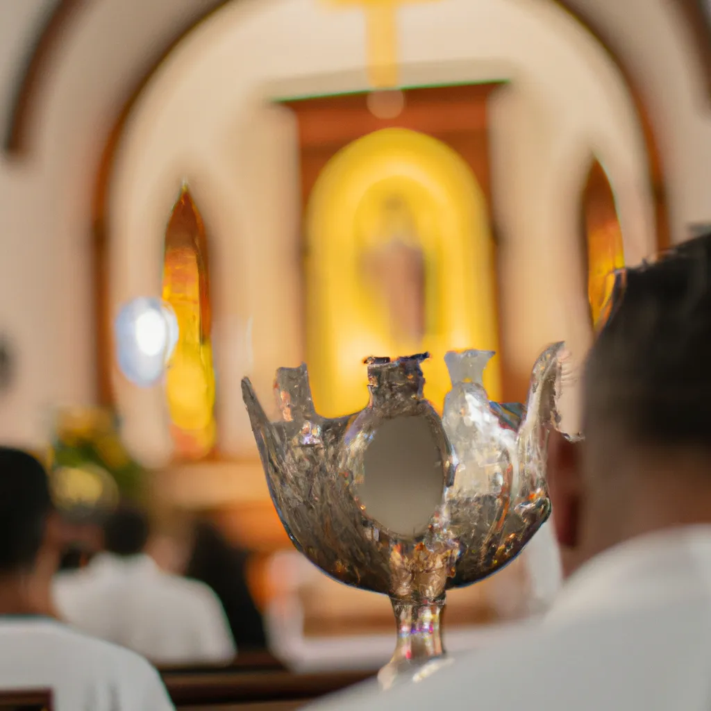 Fotos A missa catolica