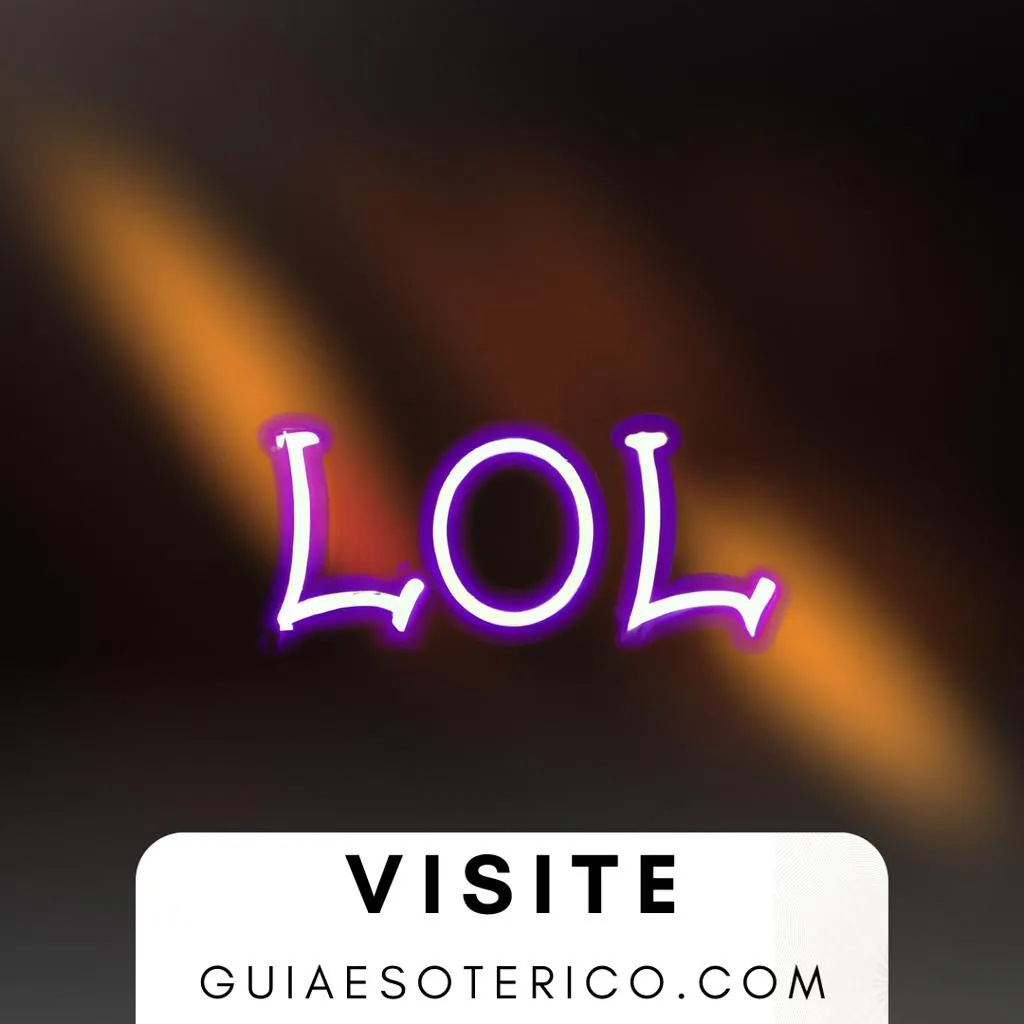 LOL Em Inglês Significa Laughing Out Loud (Rindo Alto). Título E