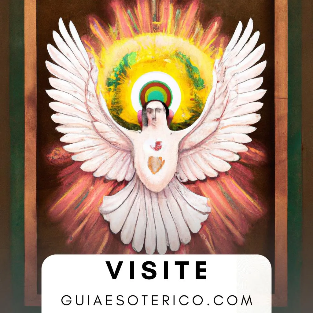 Ideias divino espirito santo em mdf pequeno