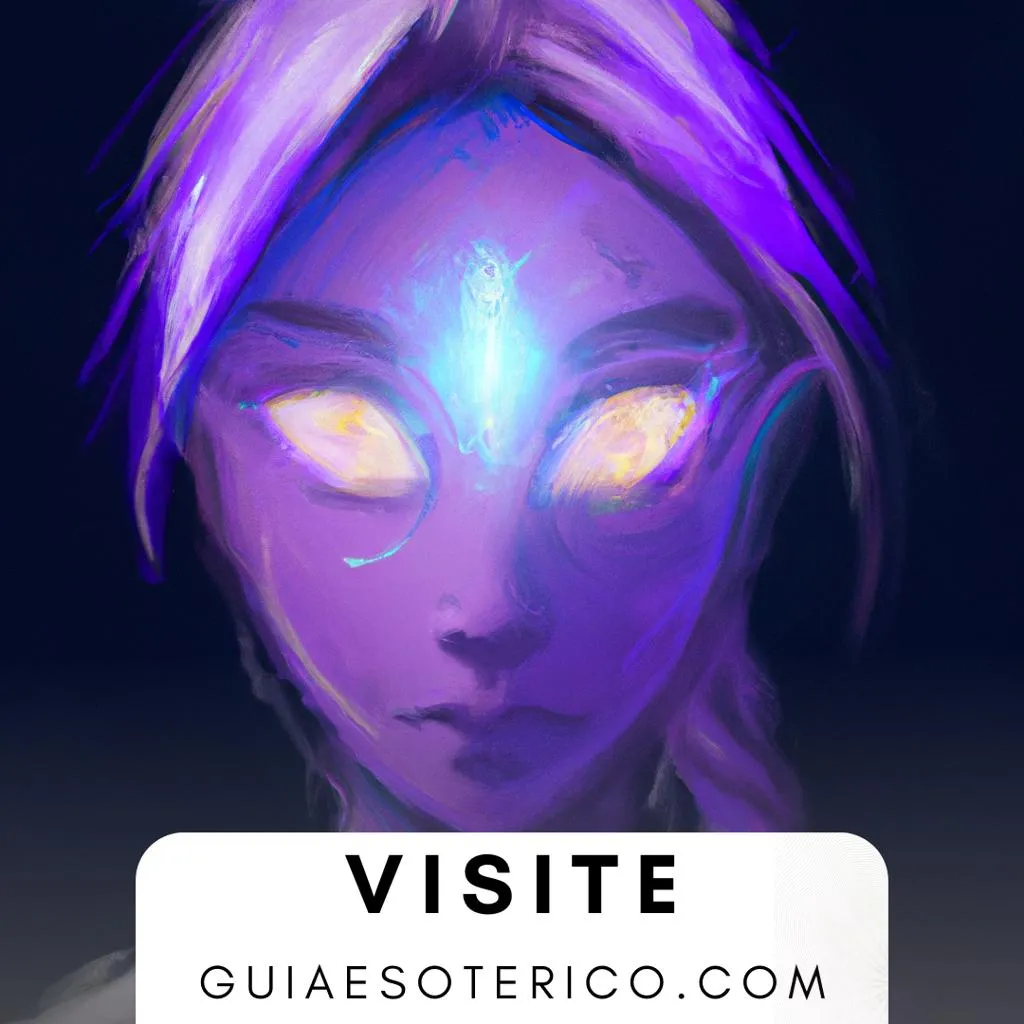 Imagens luz violeta no espiritismo