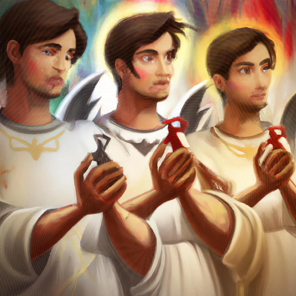 NoticiaProtecao divina Oracoes aos arcanjos Miguel Gabriel e Rafael
