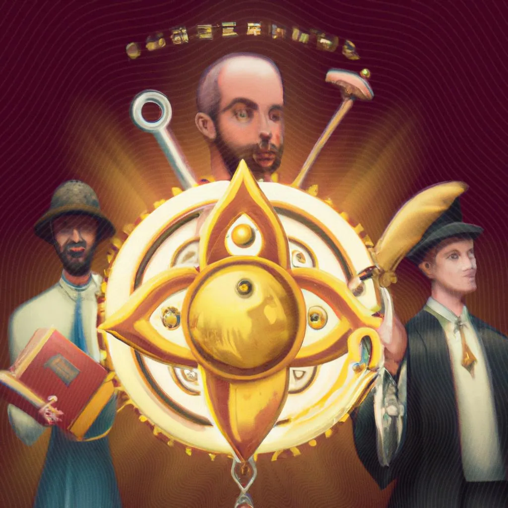 uma imagem em 3D de a etica protestante e o espirito capitalista