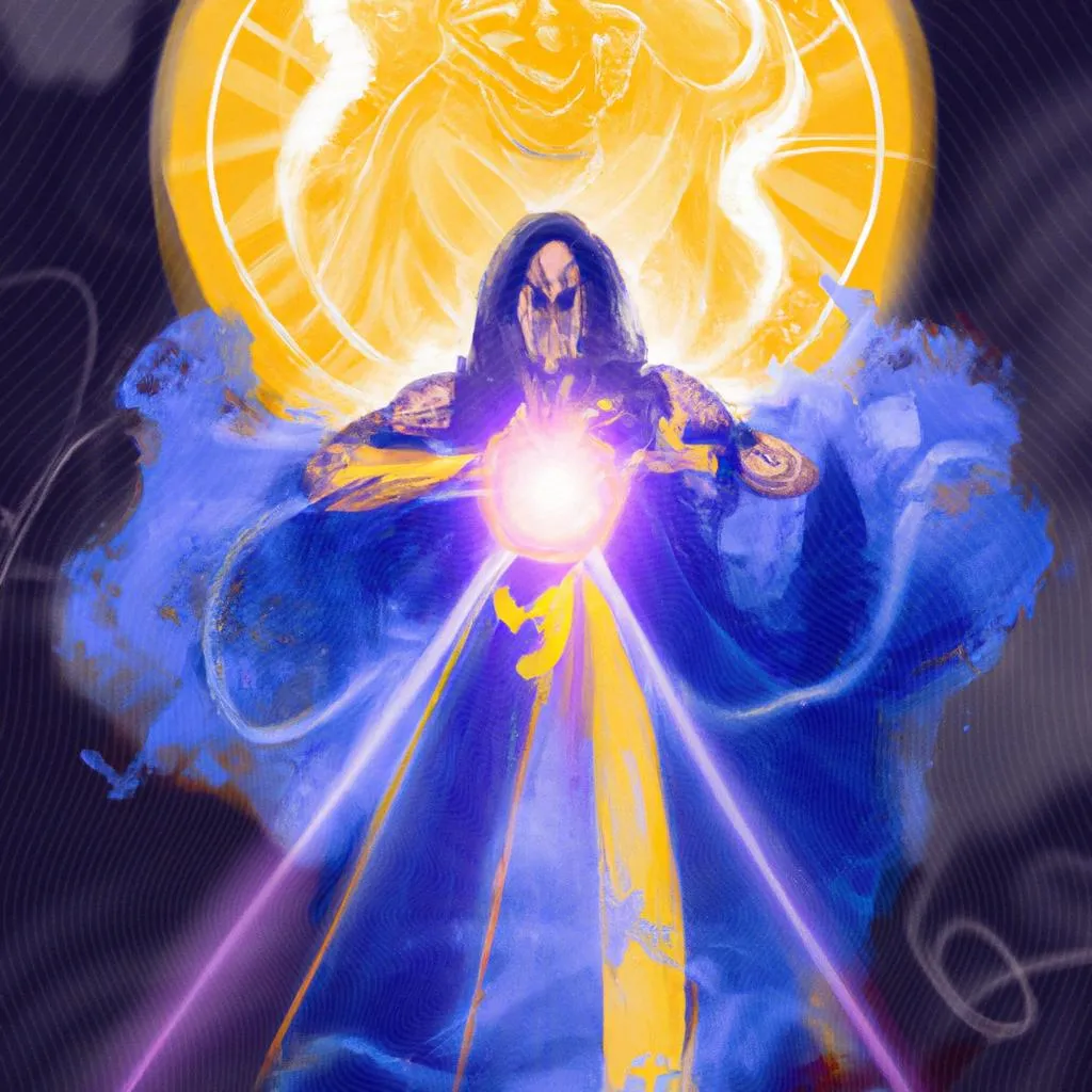 um design visual de a força do bem espiritismo