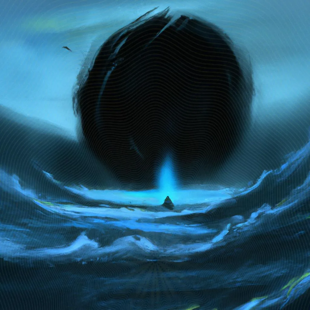 A Magia do Mar: Descubra o Significado Oculto Por Trás das Ondas 3 um retrato esboçado de a mar significado