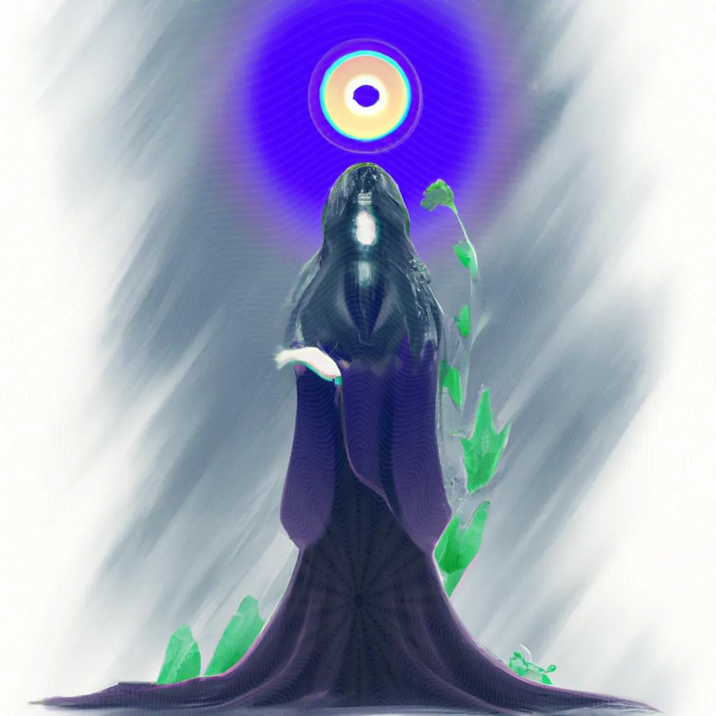 uma caricatura de a morte na visão do espiritismo