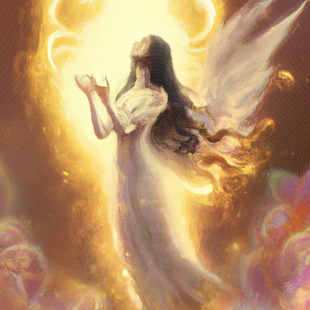 uma imagem impressionista de acordar com dores no corpo espiritismo