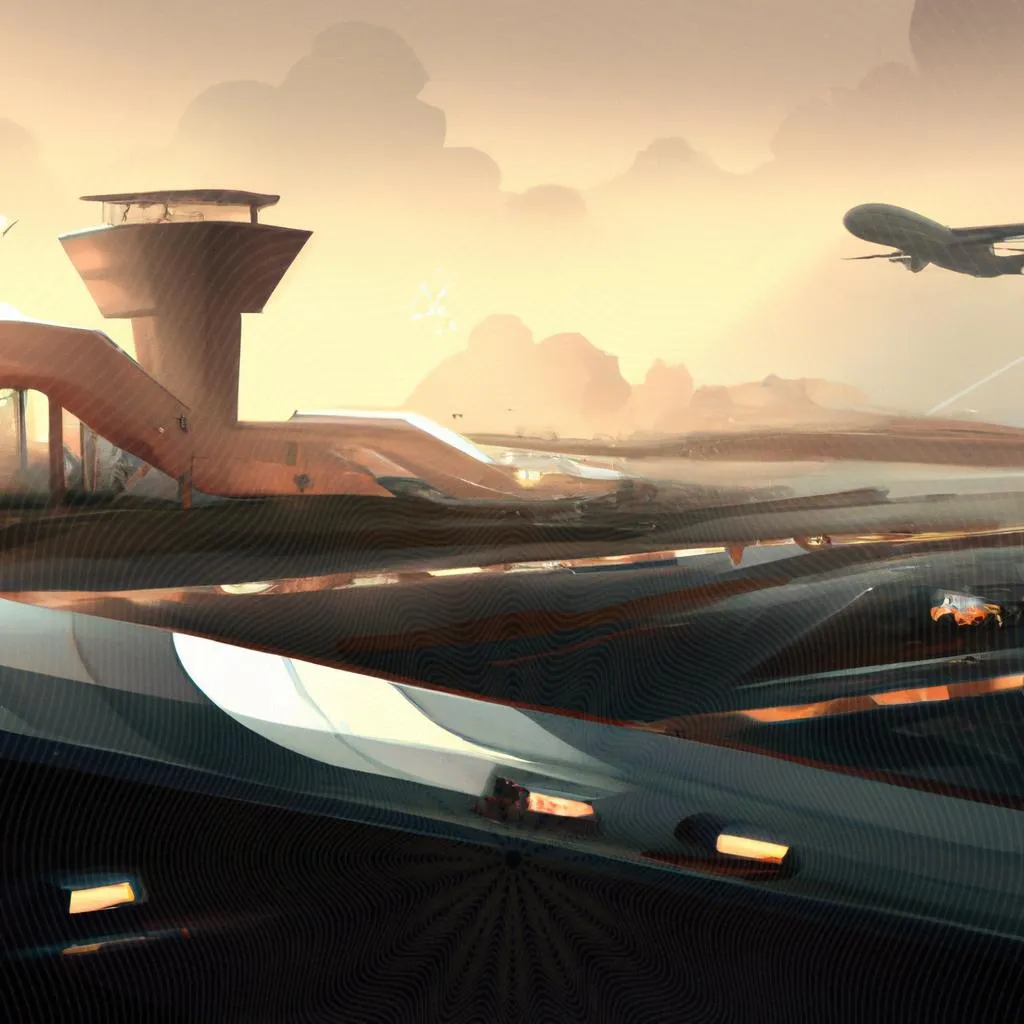 Aeroporto do Espírito Santo: O Portal Para o Mistério 4 uma composição gráfica de aeroporto do espirito santo