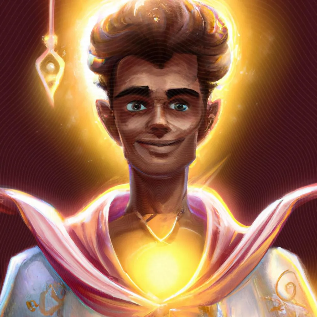 Descubra a conexão espiritual com o Amigo Espírito Santo de Cassiane 4 uma figura desenhada de amigo espirito santo cassiane