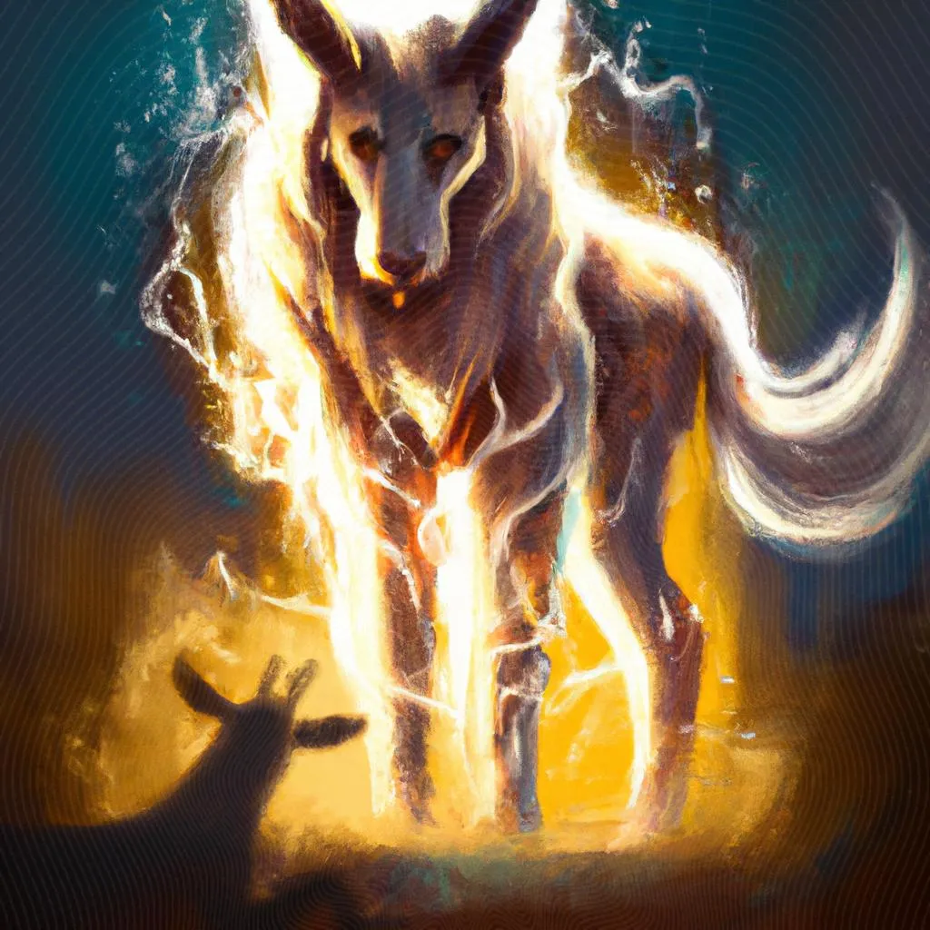 Animais têm Espírito: A conexão mística entre nós e as criaturas 3 uma pintura figurativa de animais tem espirito