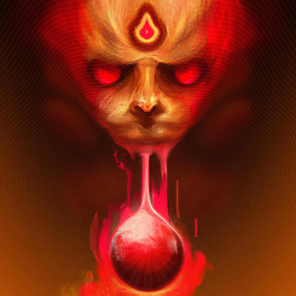 um contorno artístico de apometria espiritismo
