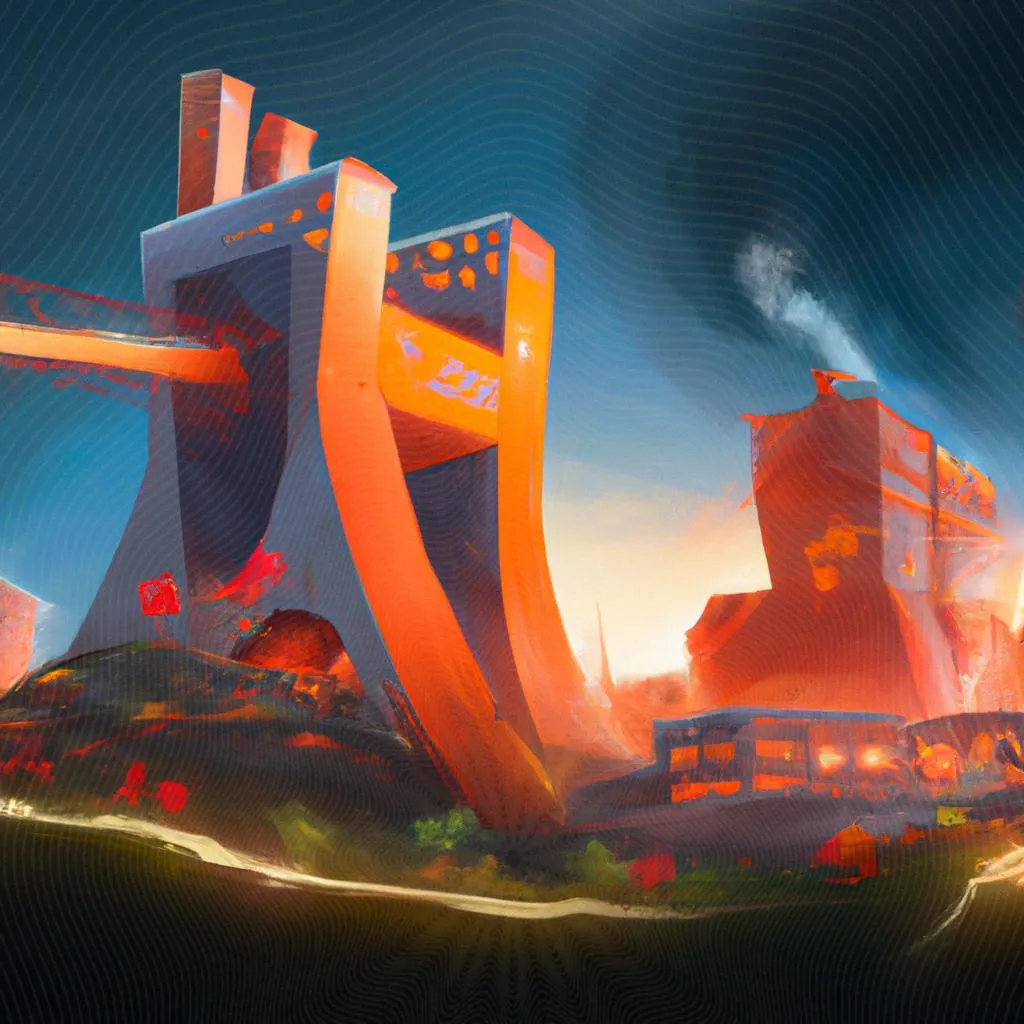 um mural artístico de arcelormittal espirito santo