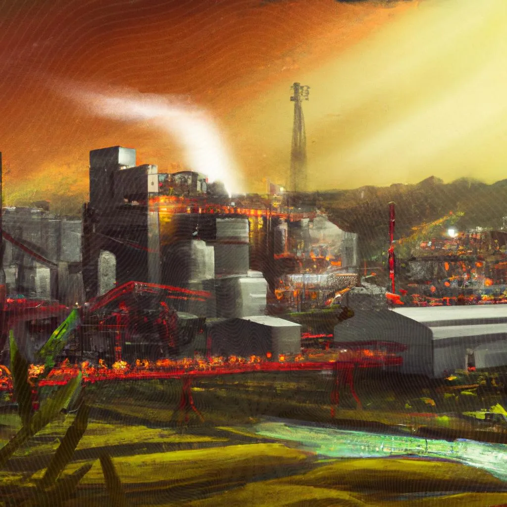 um esboço artístico sobre arcelormittal espirito santo