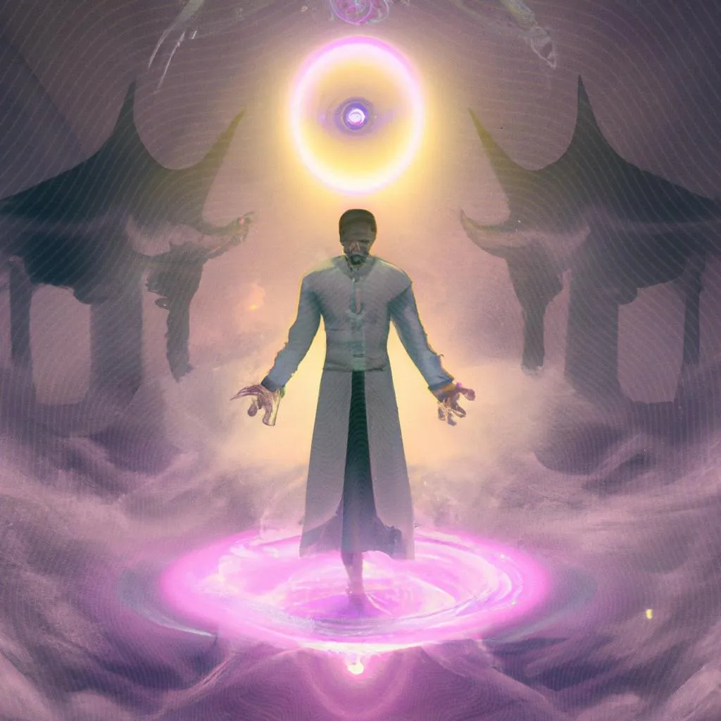 uma obra de arte ilustrativa de associação espirita allan kardec