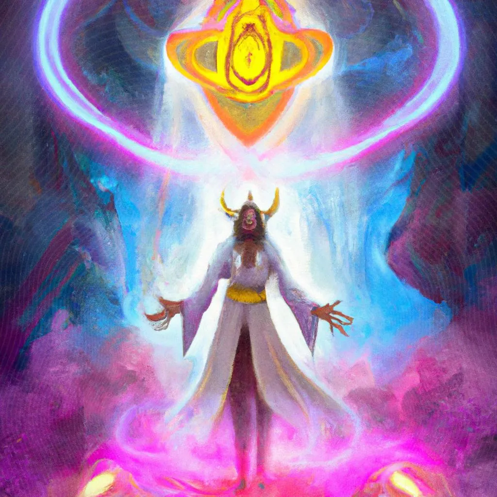 uma cena gráfica de ataque espiritual sintomas espiritismo