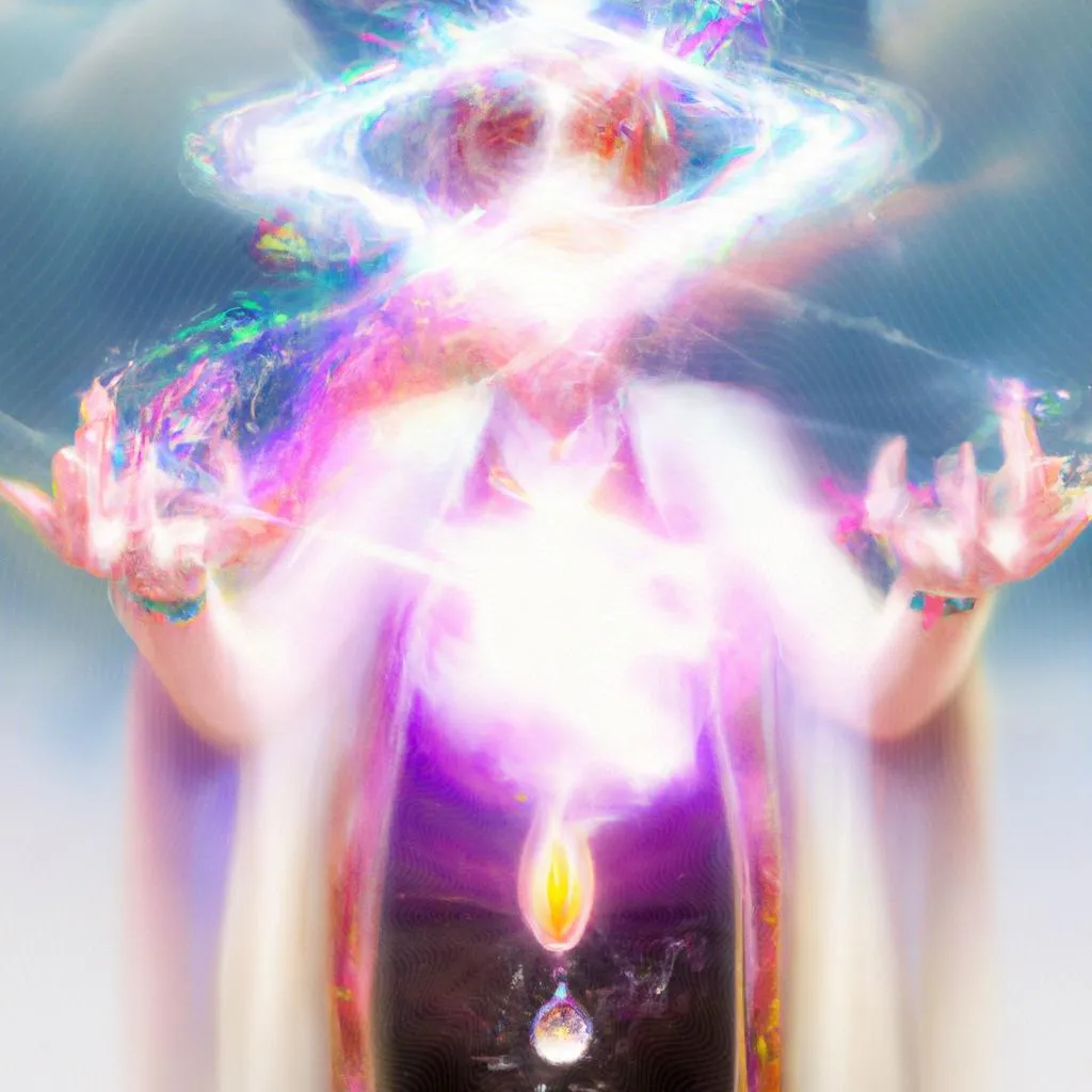 uma impressão artística de ataque espiritual sintomas espiritismo