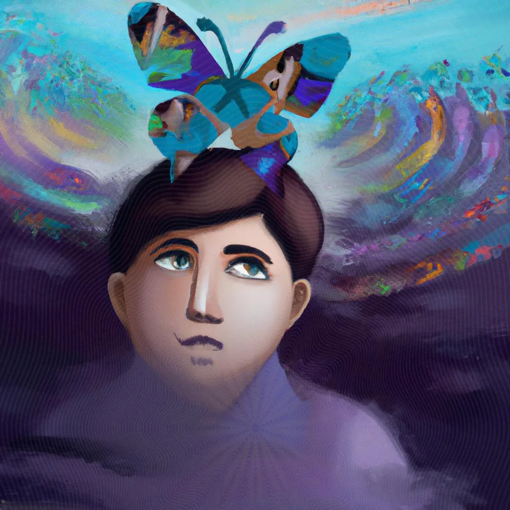 Autismo e Espiritismo: Desvendando os Mistérios Além do Corpo 3 um retrato artístico sobre autismo segundo o espiritismo
