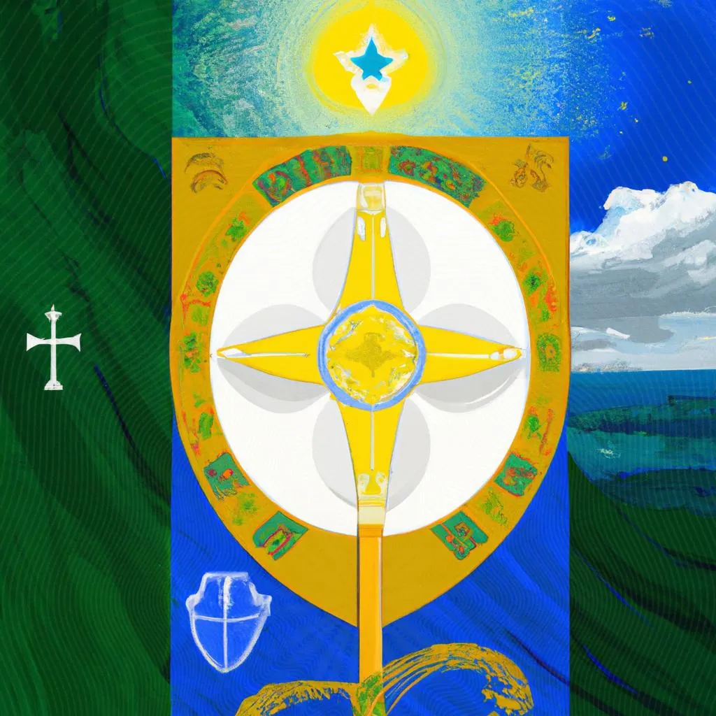 Bandeira do Espírito Santo: mistérios e significados revelados 3 uma imagem pictórica de bandeira do estado do espirito santo