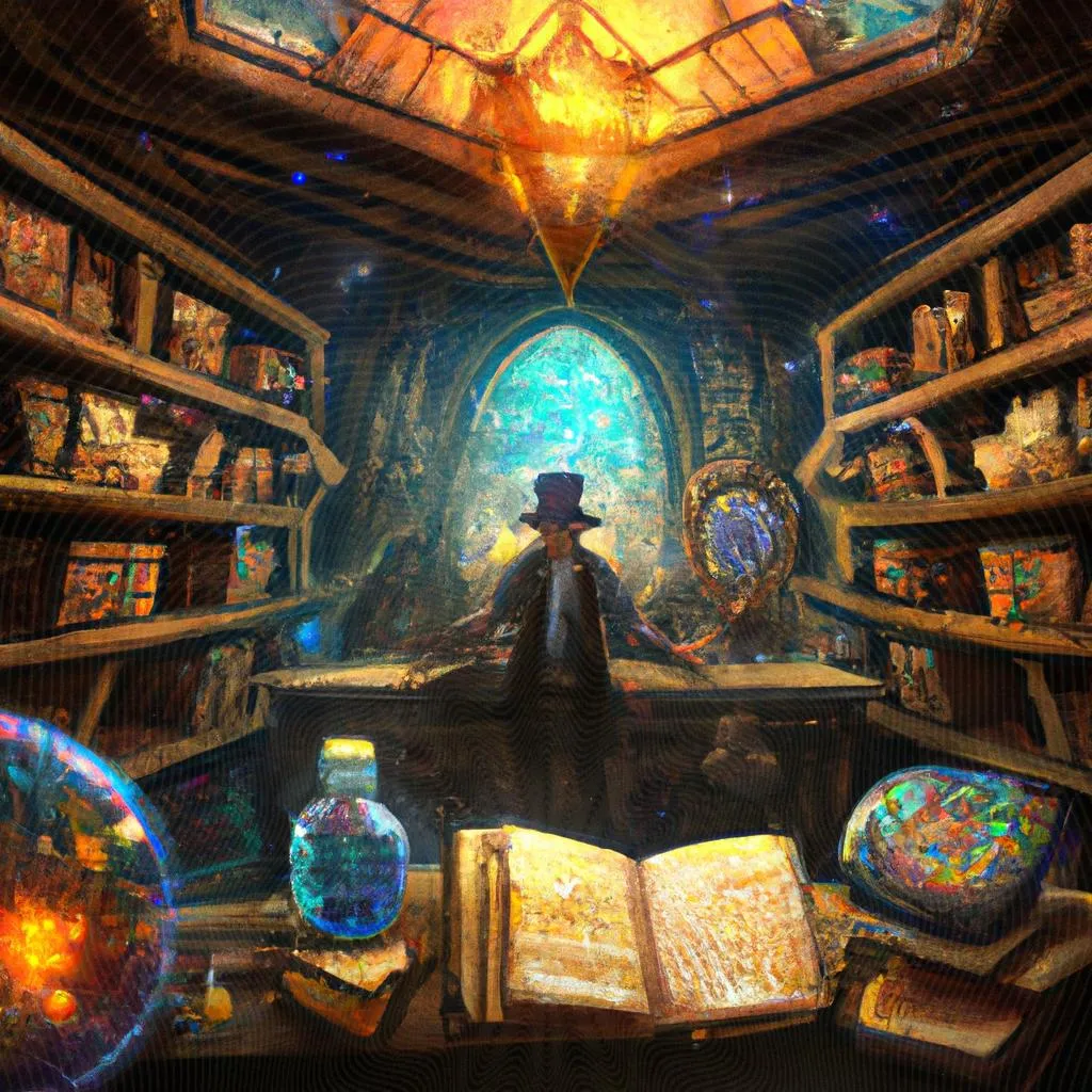 uma imagem em 3D de biblioteca espirita virtual
