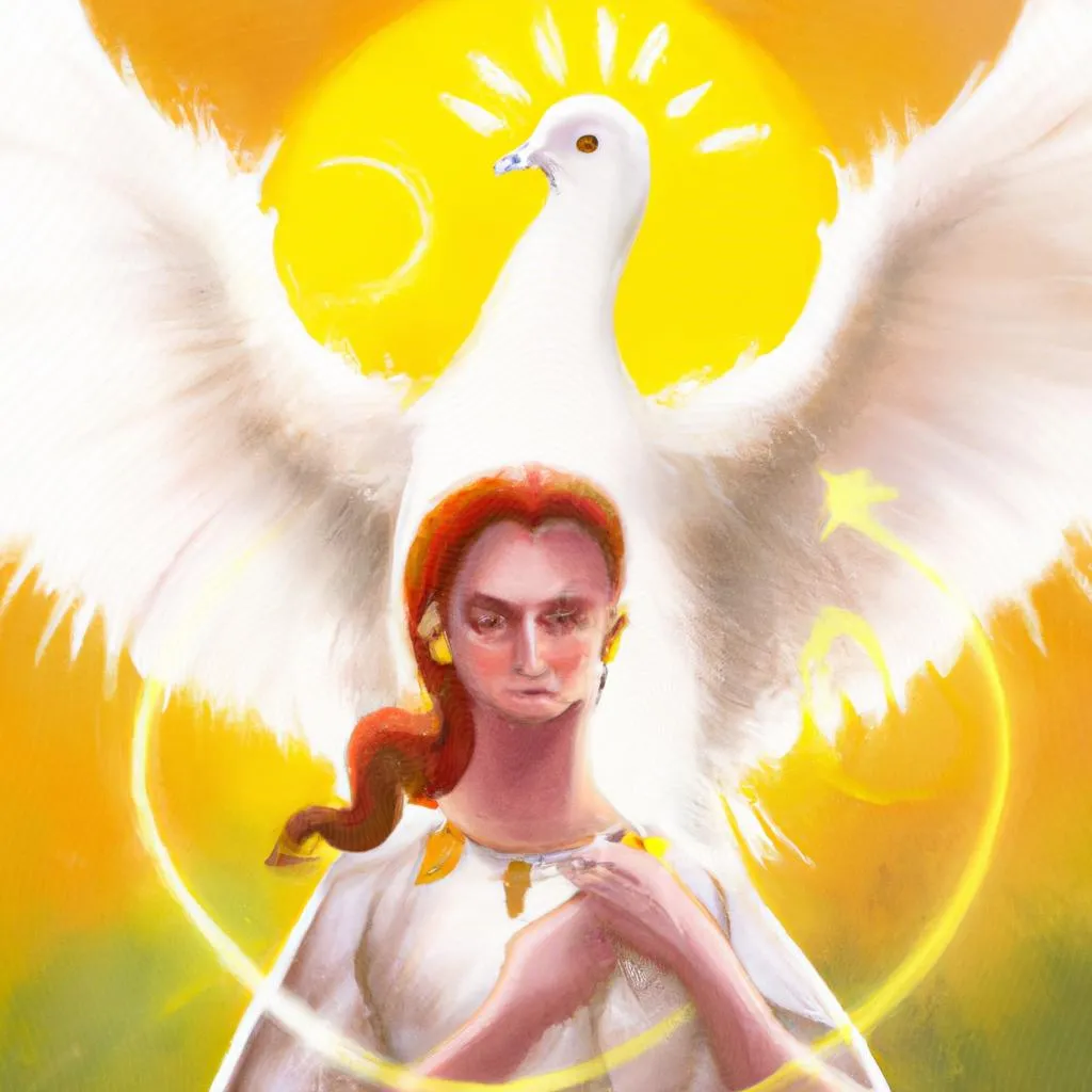 Bom Dia com o Espírito Santo: Desvendando os Mistérios da Espiritualidade 2 uma imagem simbólica de bom dia com o espirito santo