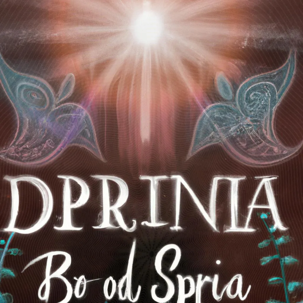 um desenho sobre bom dia espirita frases