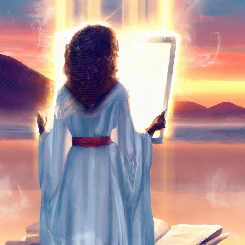 uma imagem pictórica de bom dia espirito santo ler online