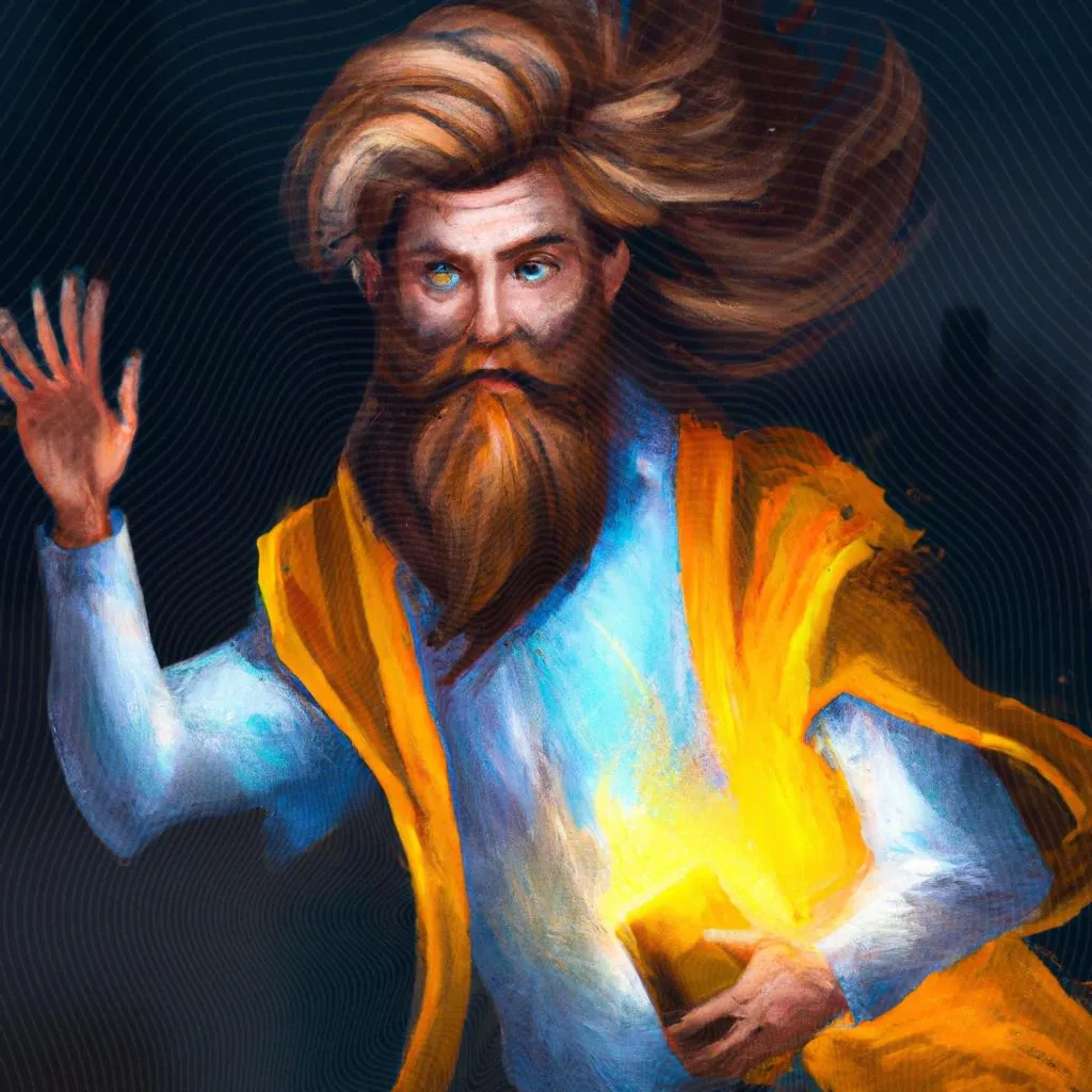 Camille Flammarion: Desvendando os Mistérios do Espiritismo 3 uma pintura figurativa de camille flammarion espiritismo
