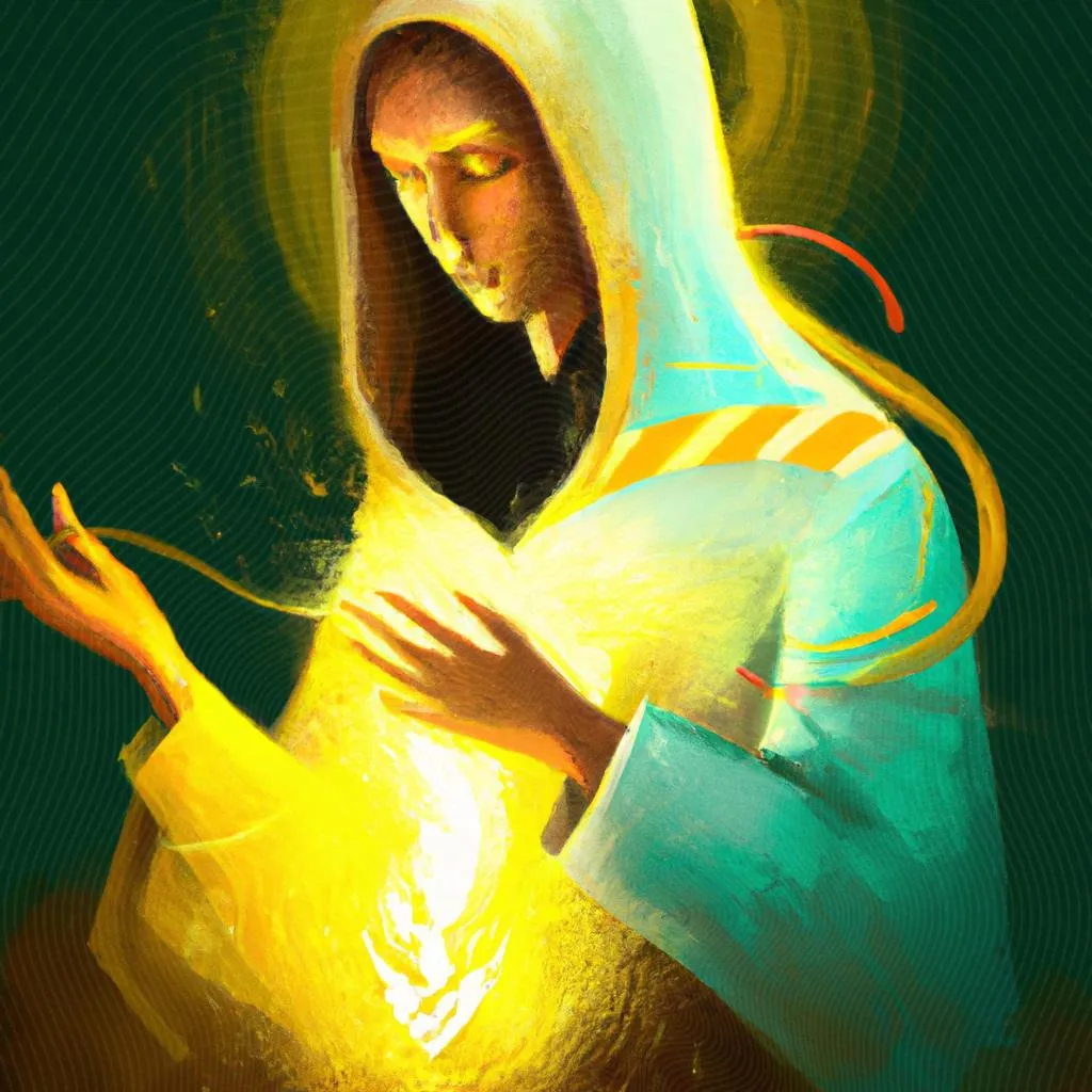 uma imagem em 3D de caridade segundo o espiritismo