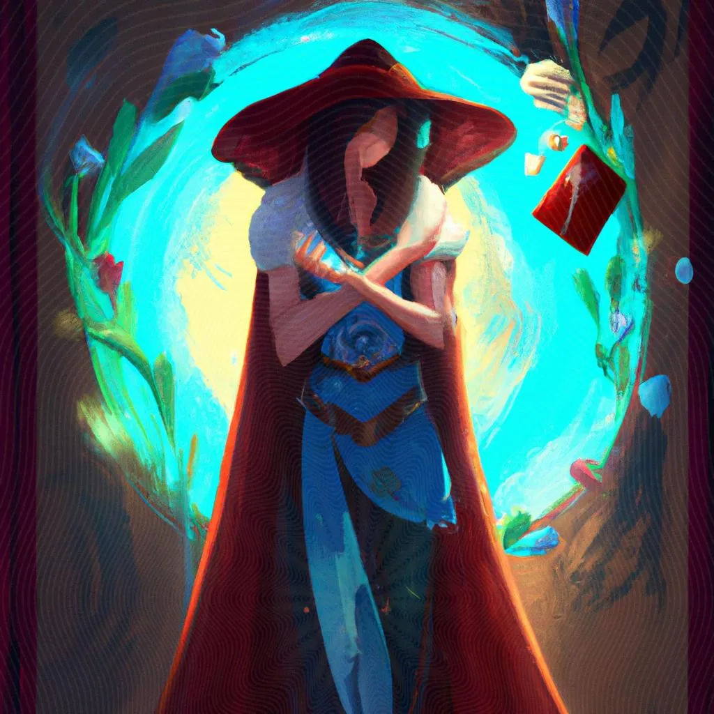 uma pintura a óleo sobre carregado pelo espirito letra