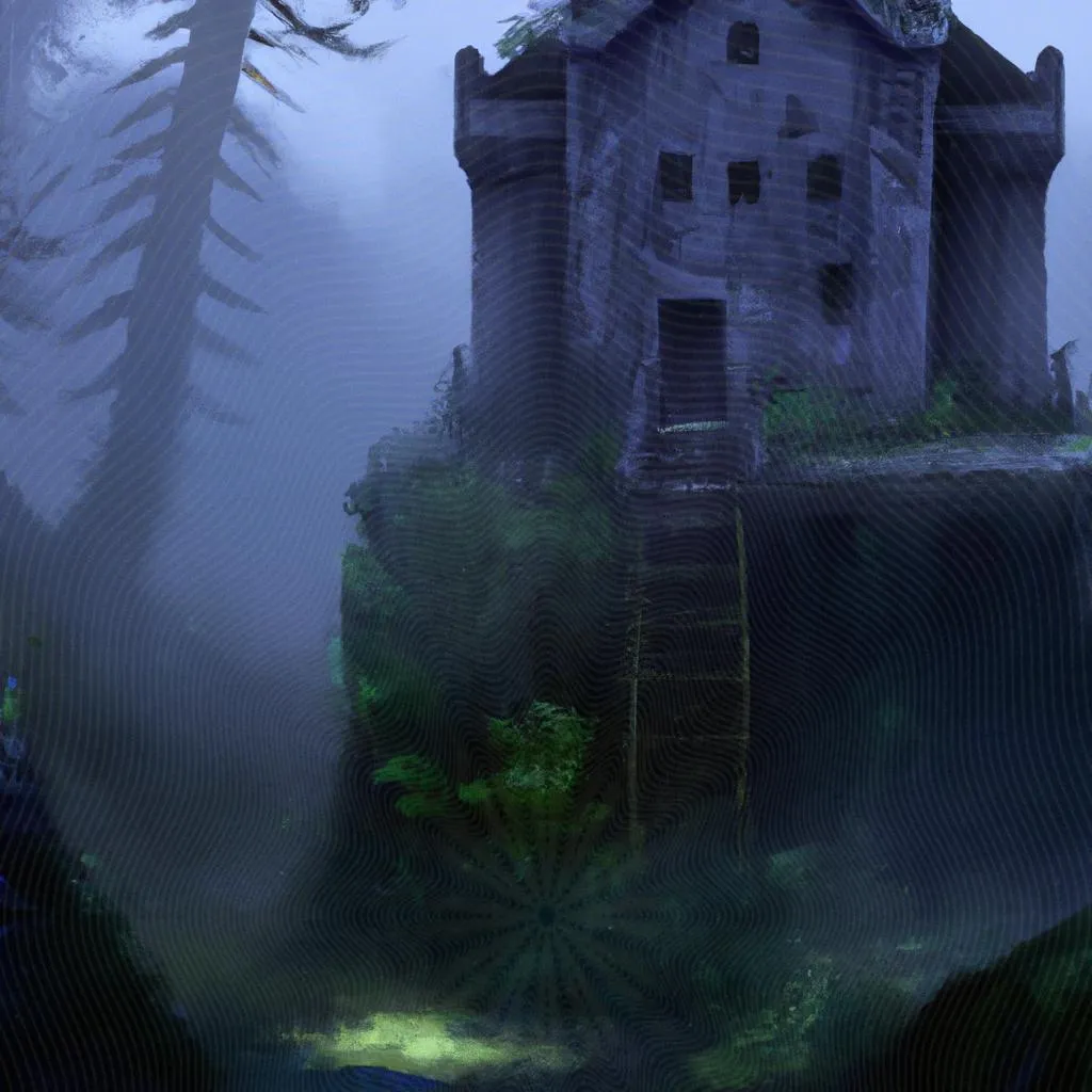 um gráfico ilustrado de casa dos espiritos movie