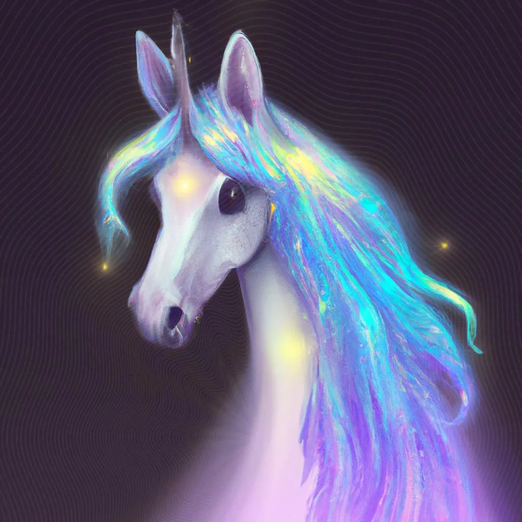 uma gravura em madeira de cavalo espirite