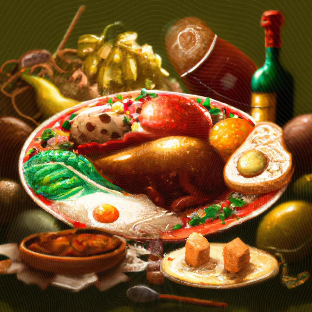 Descubra os segredos da Comida Típica do Espírito Santo: sabores místicos e histórias ancestrais 2 uma figura artística de comida tipica do espirito santo