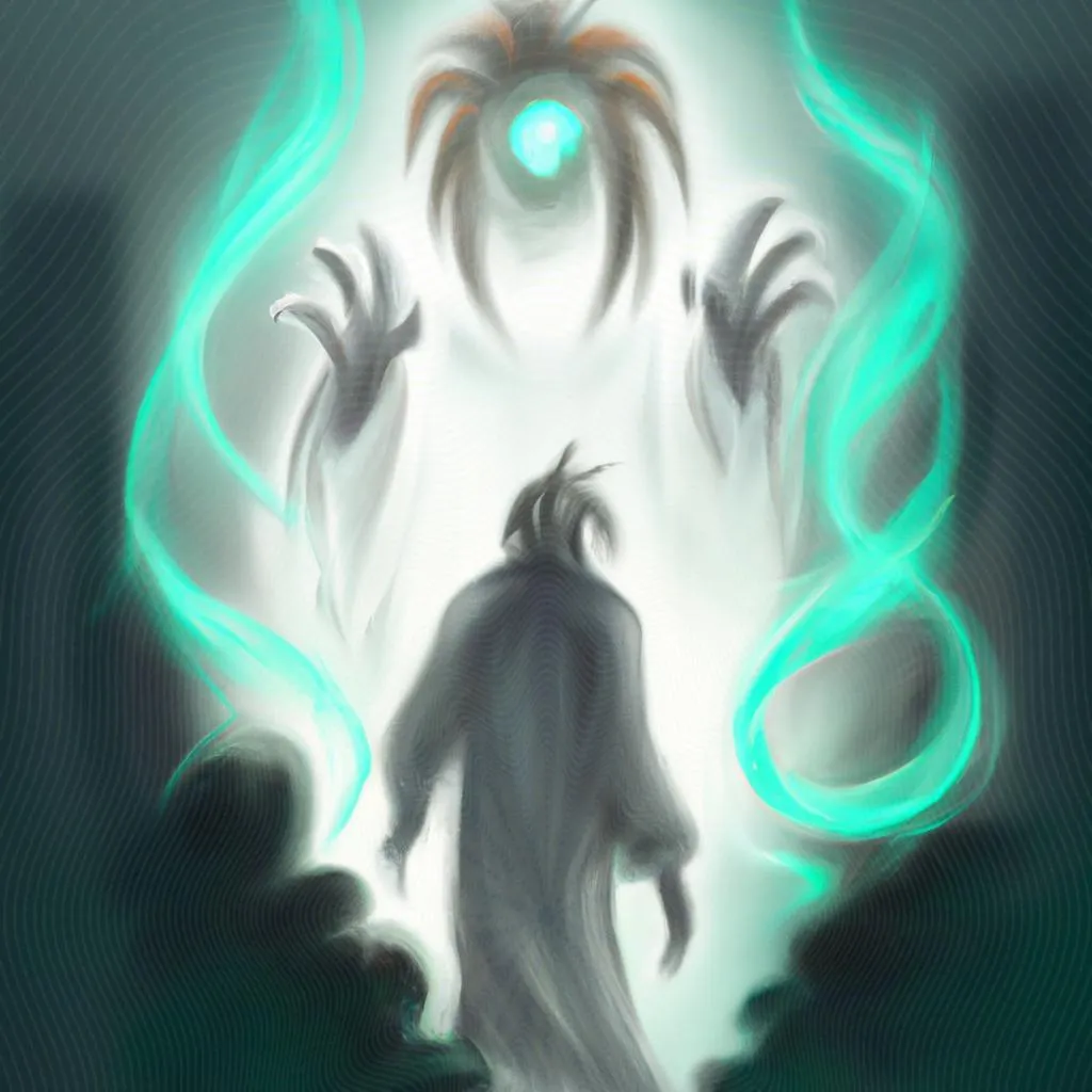 uma paisagem ilustrada de como afastar espiritos obsessores