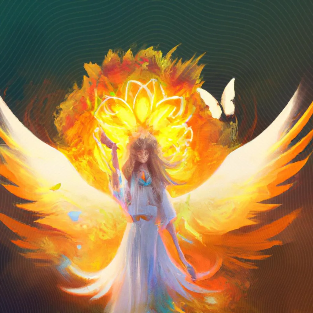 Desvendando os mistérios do Espírito Santo: Significados e Simbolismos 4 uma obra de arte ilustrativa de como é o espirito santo