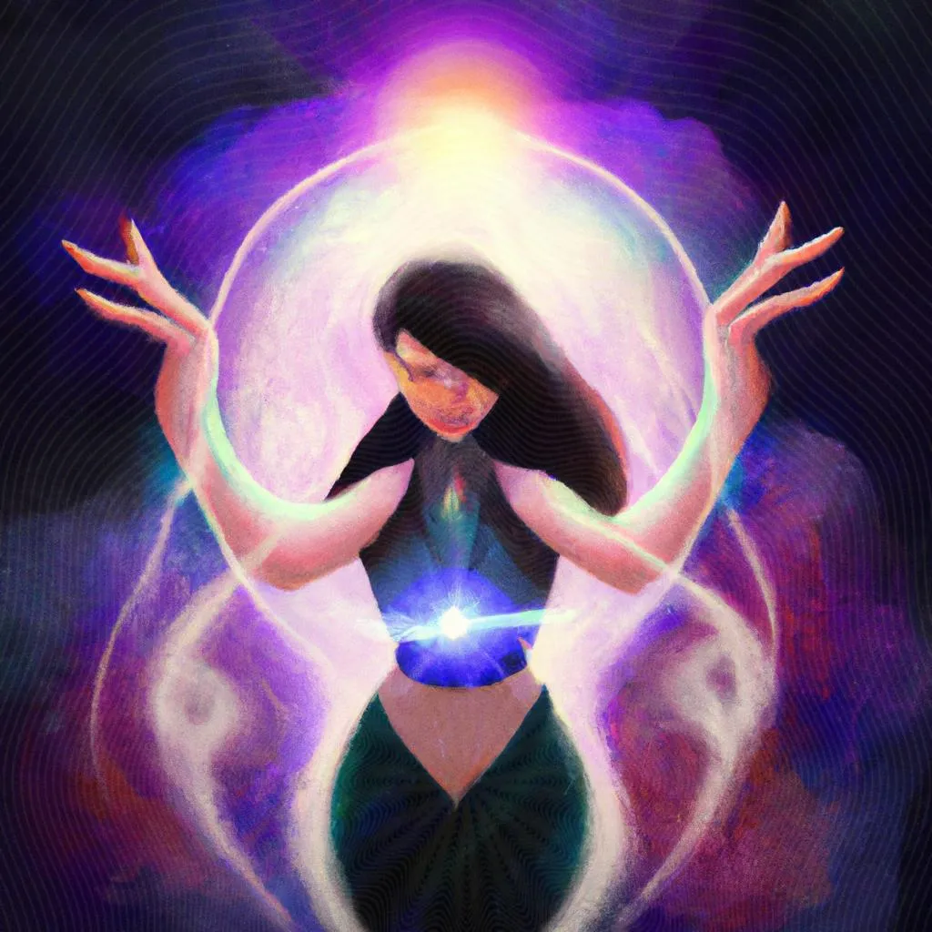 Desvende o Esoterismo: Guia Prático Para Estudar Espiritismo Sozinho 2 uma arte abstrata sobre como estudar o espiritismo sozinho